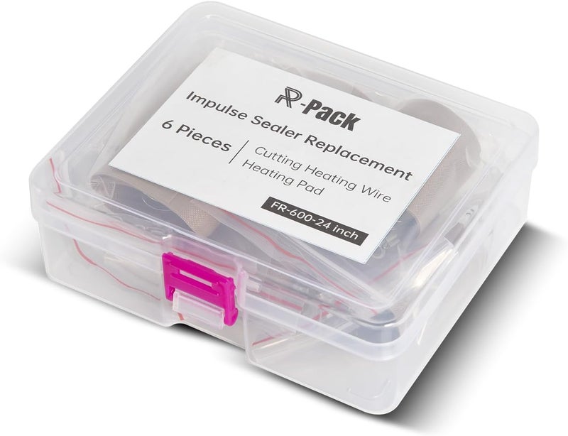R-PACK Impulse Sealer Heat Wire Element Strip - 24in heated cutting wire Replacement Heating Wires for Sealing Machines - Image 5